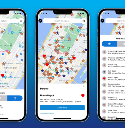 Our app helps IBD patients find restrooms nearby, and now they can plan ahead and save their favorites, too.
