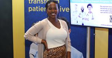 Victoria Tyler at the Crohn’s & Colitis Congress