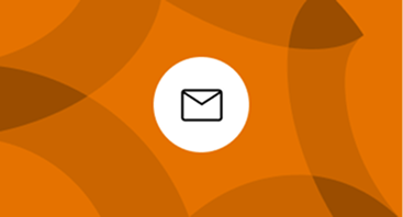 Icon of letter for email