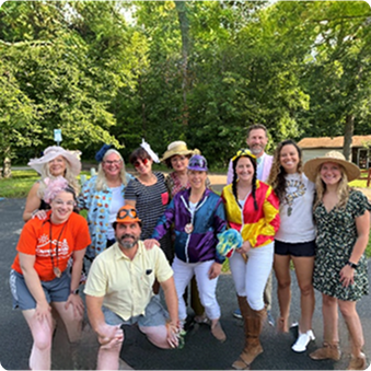 A group of members of the Camp Oasis Alumni Network.