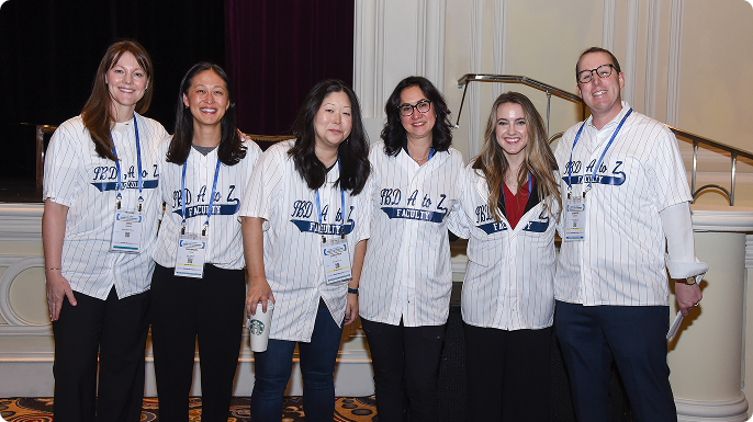 A group of faculty at Crohn’s Colitis Congress.