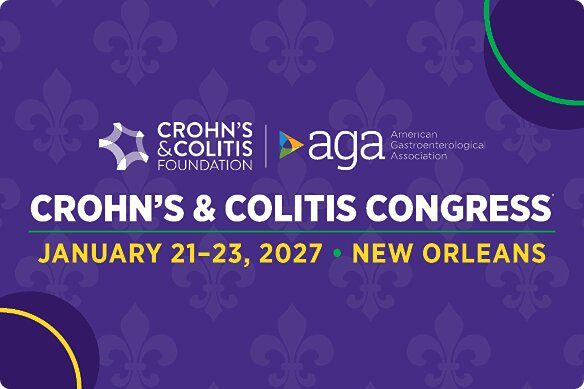 Graphical for the 2027 Crohns & Colitis Congress ith January 21-23, 2027 New Orleans