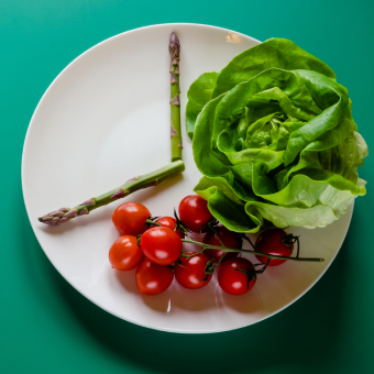 plate of healthy food