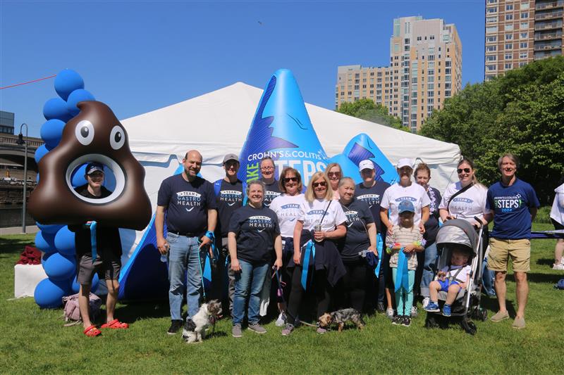 Gastro Health Team at New England Take Steps 2024