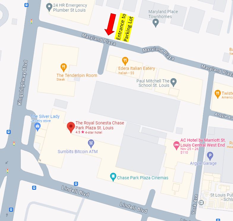 Map of parking_Chase Plaza
