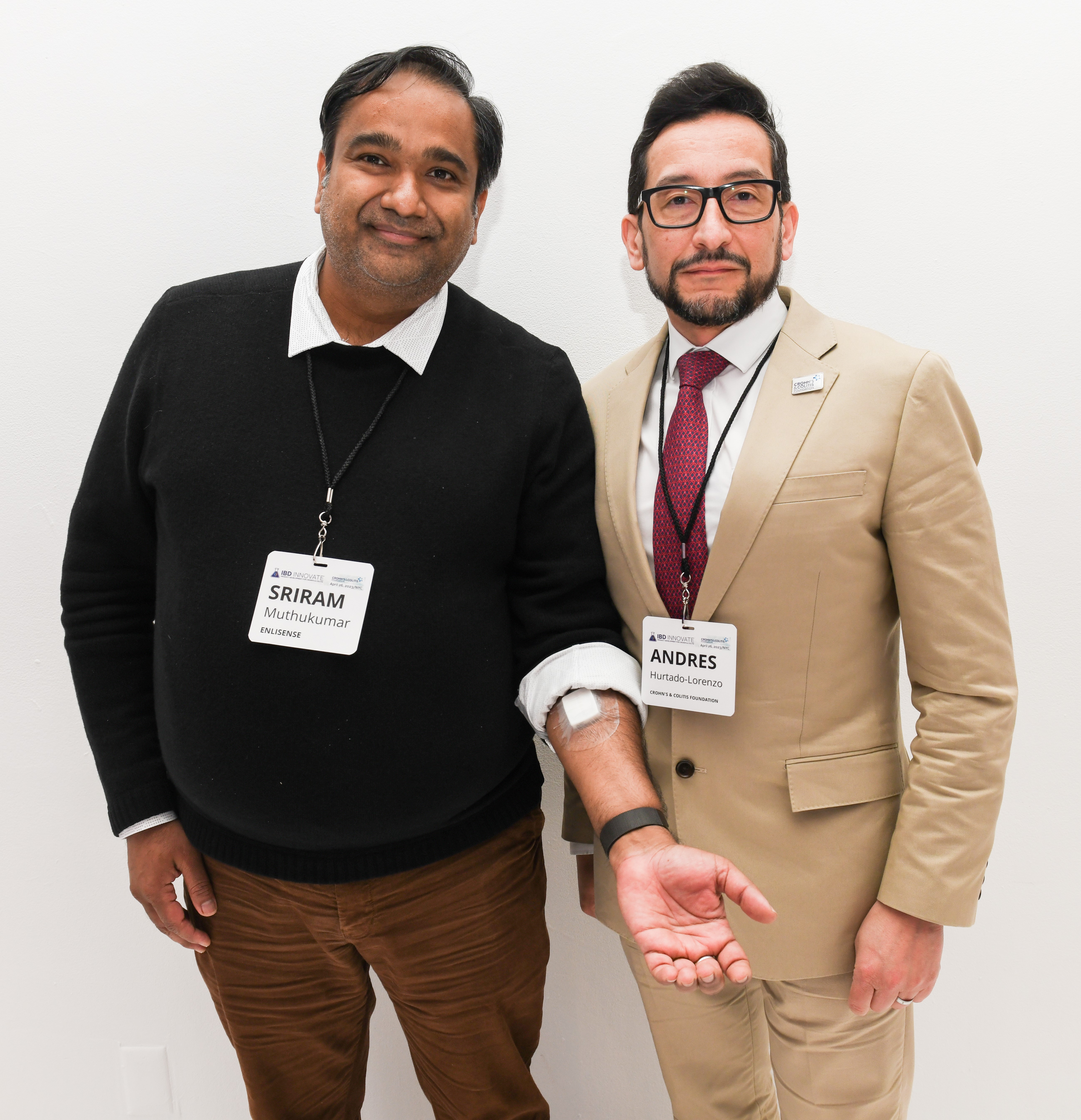 inventor of wearable sweat sensor device