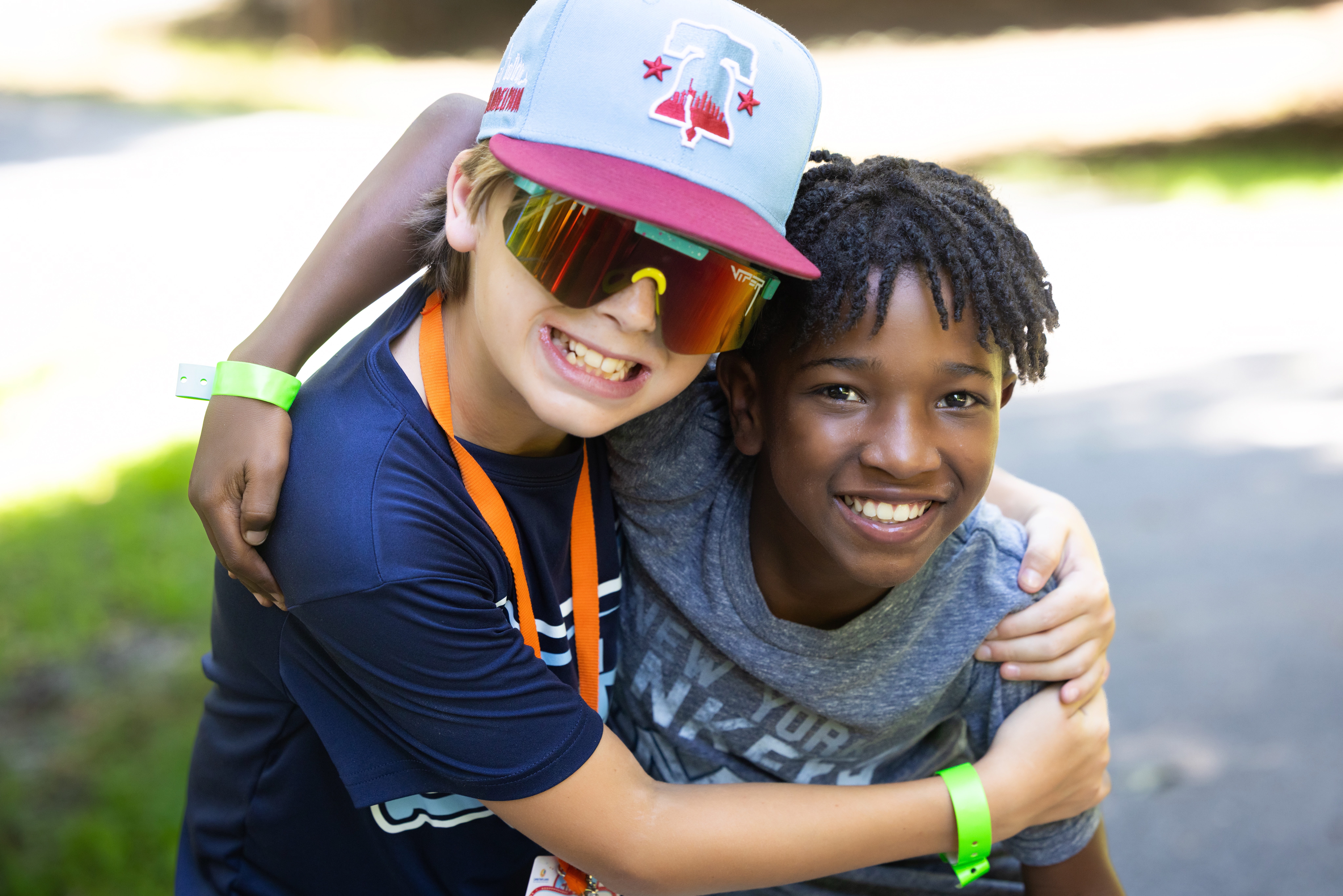Camp Oasis campers form friendships that last a lifetime.