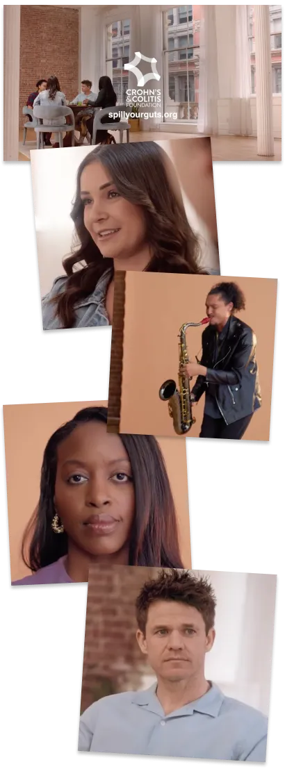 5 different people in 5 different images