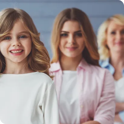3 people who look similar across 3 generations