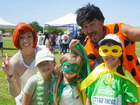 Family at Take Steps 