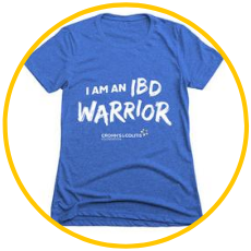 "IBD Warrior" t-shirt