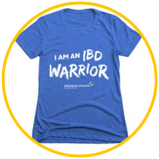 "IBD Warrior" t-shirt