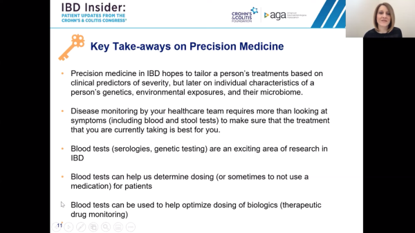 IBD Insider Precision Medicine Key Takeaways