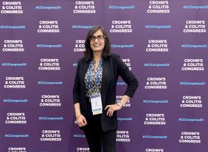 Tina at Crohn's & Colitis Congress 2020