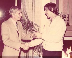 Dr. Roseman and Rolf