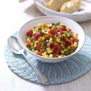 Roasted Red Pepper and Sweetcorn Salsa